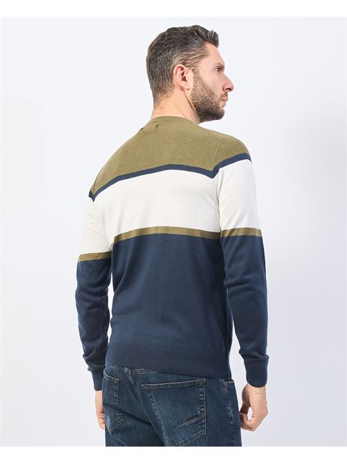 Yes Zee Men's Color Block Sweater YES ZEE | M873-MK002710